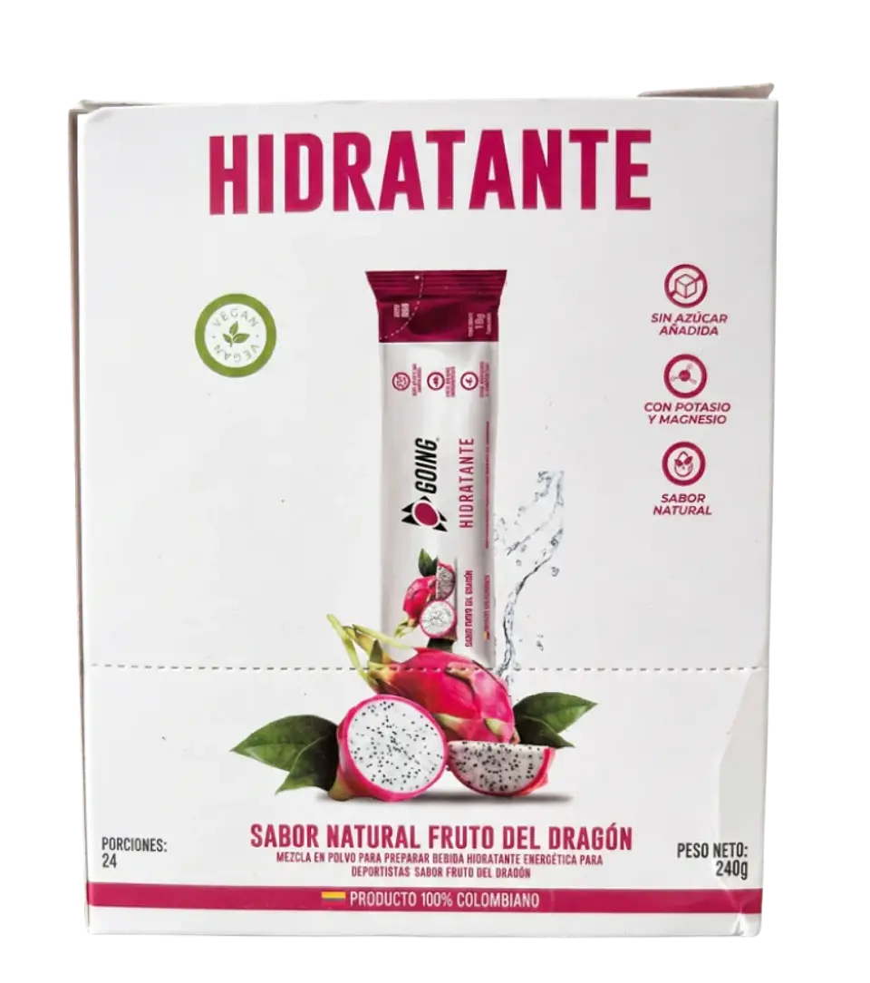 Hidratante con Electrolitos Fruto del Dragón Caja 24 Sticks Going 1
