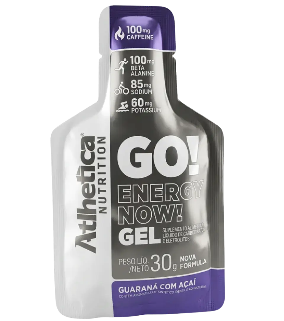 GO! Recovery Gel Sachet Guaraná con Asaí 30 g  Athletica Nutrition 1