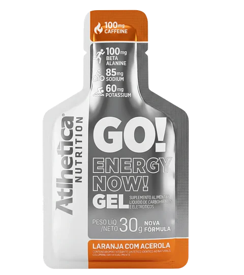 GO! Recovery Gel Sachet Naranja con Acerola 30 g  Athletica Nutrition