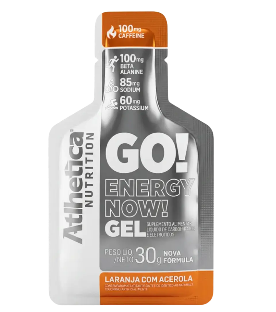 GO! Recovery Gel Sachet Naranja con Acerola 30 g  Athletica Nutrition 1