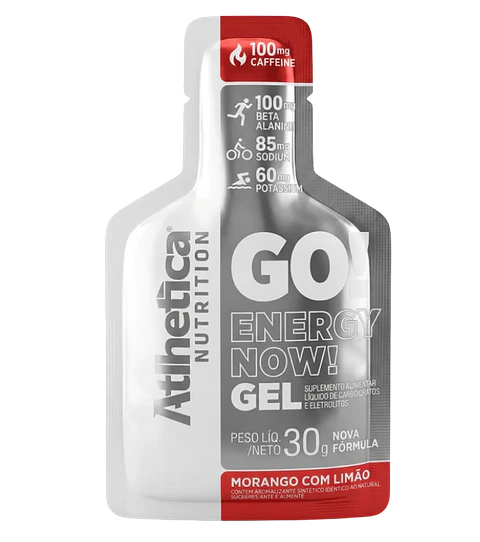 GO! Recovery Gel Sachet Fresa con Limón 30 g Athletica Nutrition