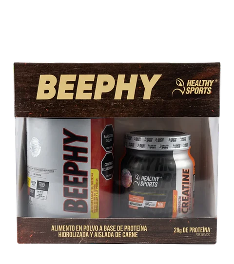 Combo Creatina Micronizada + BeePhy Protein Vainilla Healthy Sports