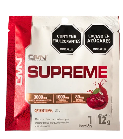 Supreme Creatina Monohidratada Sunset Punch Sobre GMN
