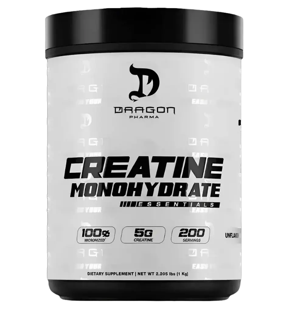 Creatina Monohidrato Essentials 1 kg Dragon Pharma 1