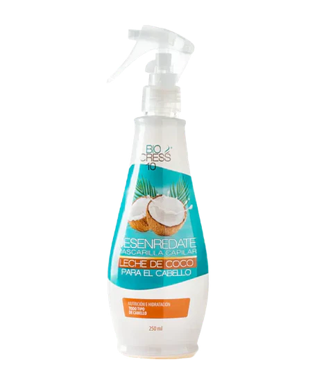 Desenredante Mascarilla Capilar leche de Coco Biocress  250 ml