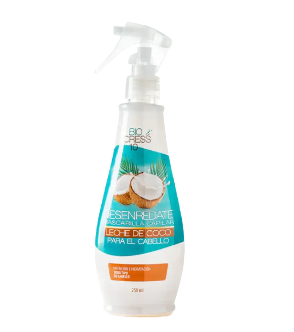 Desenredante Mascarilla Capilar leche de Coco Biocress  250 ml 1