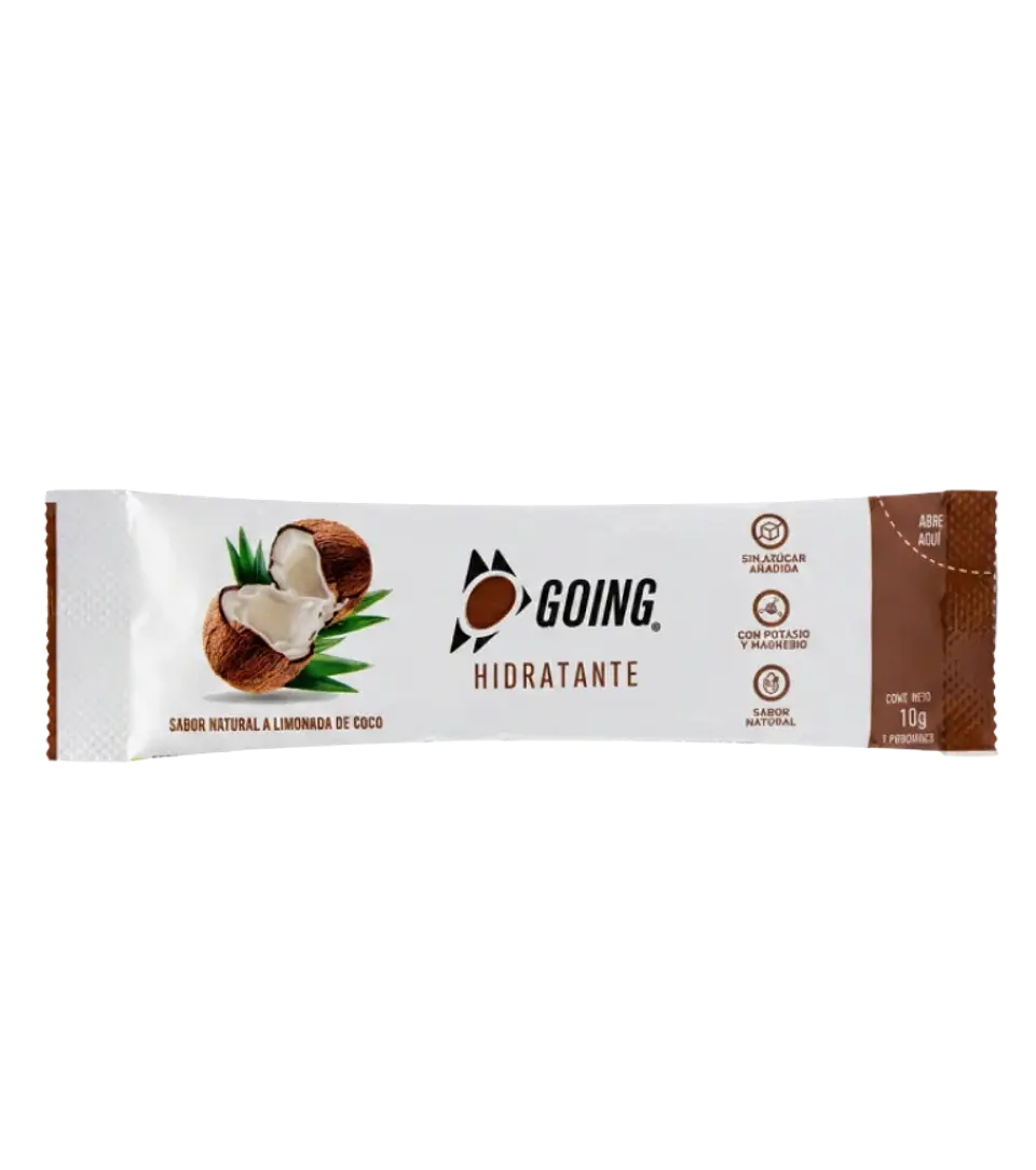 Hidratante con Electrolitos Sachet Limonada de Coco Going 1
