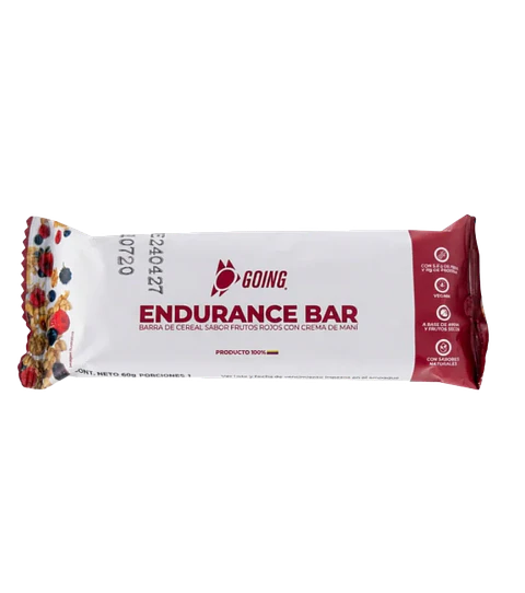 Barra Endurance Frutos Rojos 60 g Going