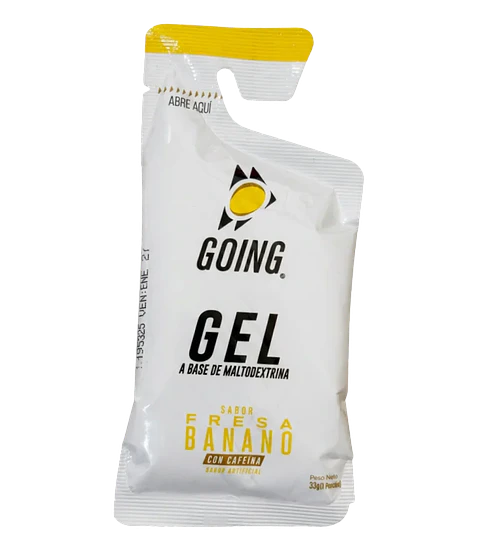 Gel Energético Sachet Fresa Banano 33 g Going