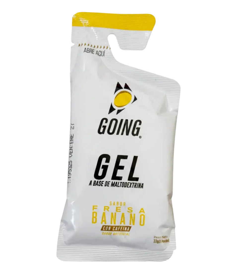 Gel Energético Sachet Fresa Banano 33 g Going 1