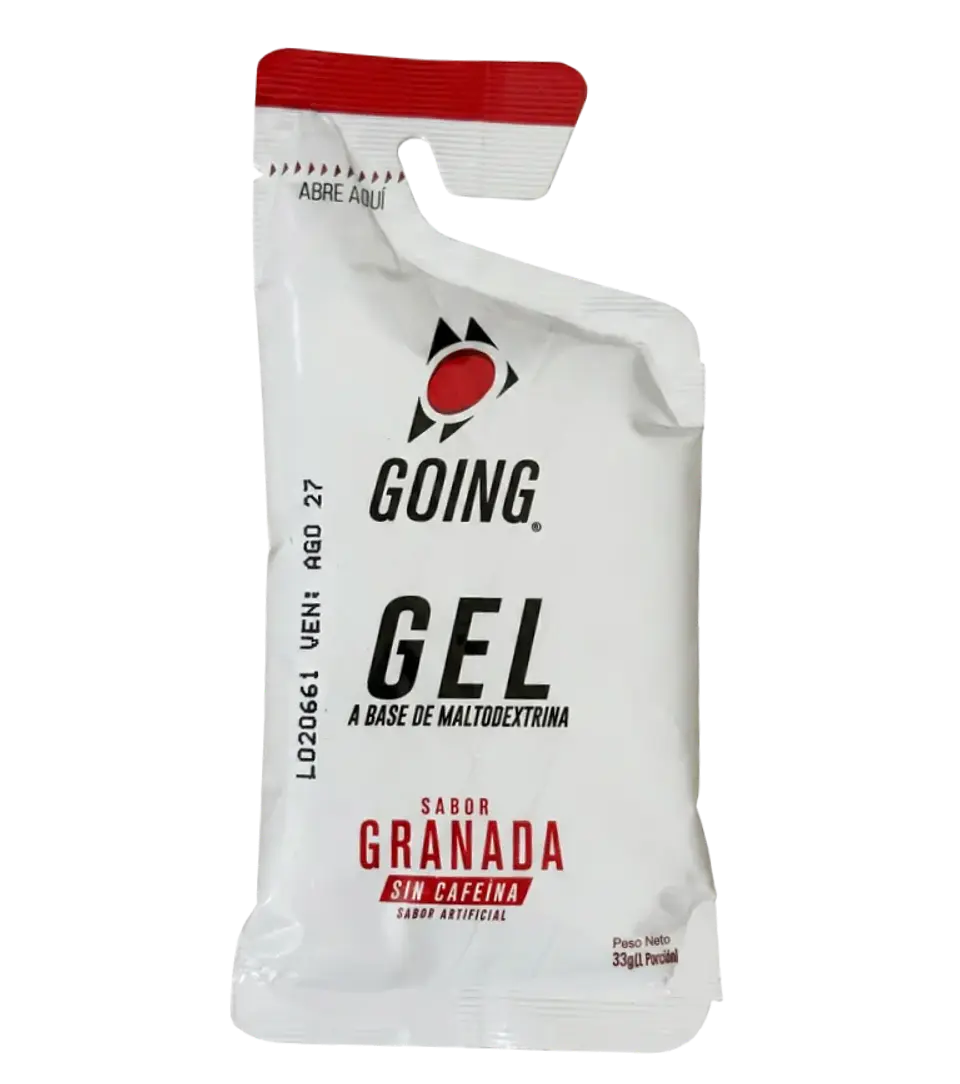 Gel Energético Sachet Granada 33 g Going 1