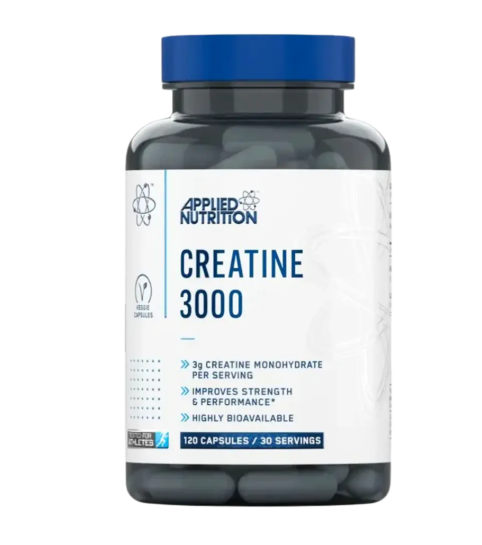 Creatina 3000 120 Cápsulas Applied Nutrition 1
