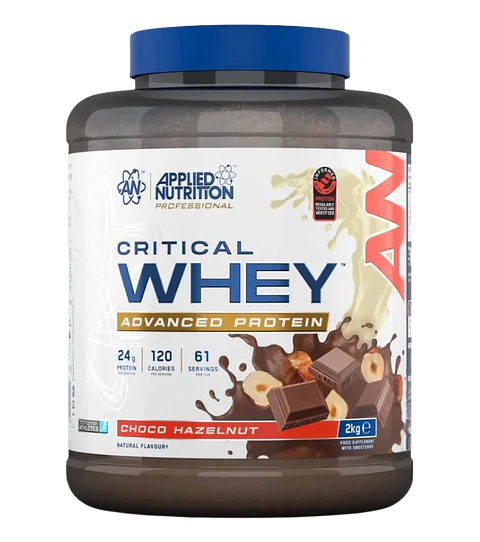 Critical Whey 2 kg Chocolate con Avellana Applied Nutrition