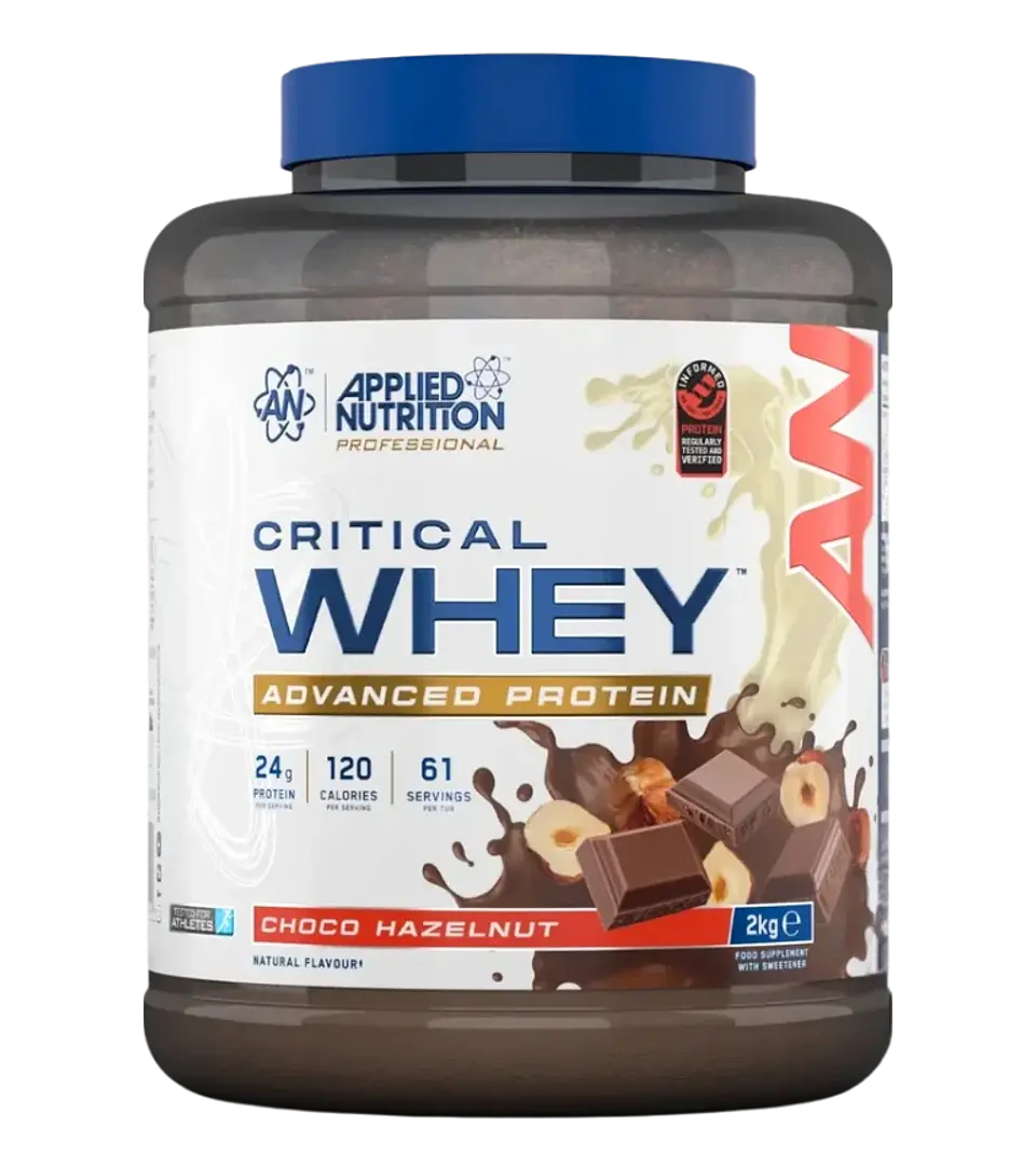 Critical Whey 2 kg Chocolate con Avellana Applied Nutrition 1