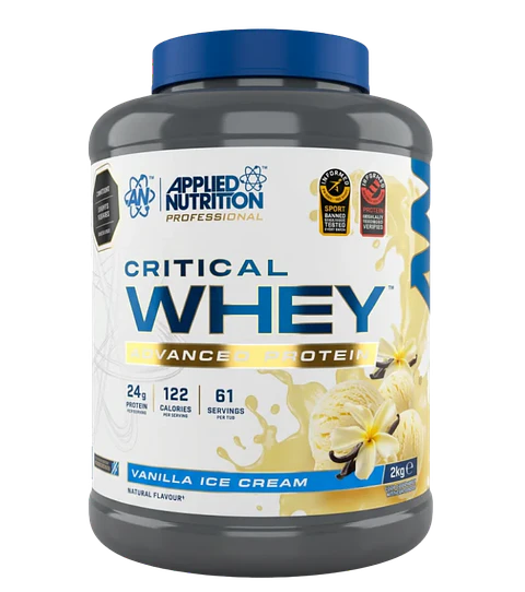 Critical Whey 2 kg Vainilla Ice Cream Applied Nutrition