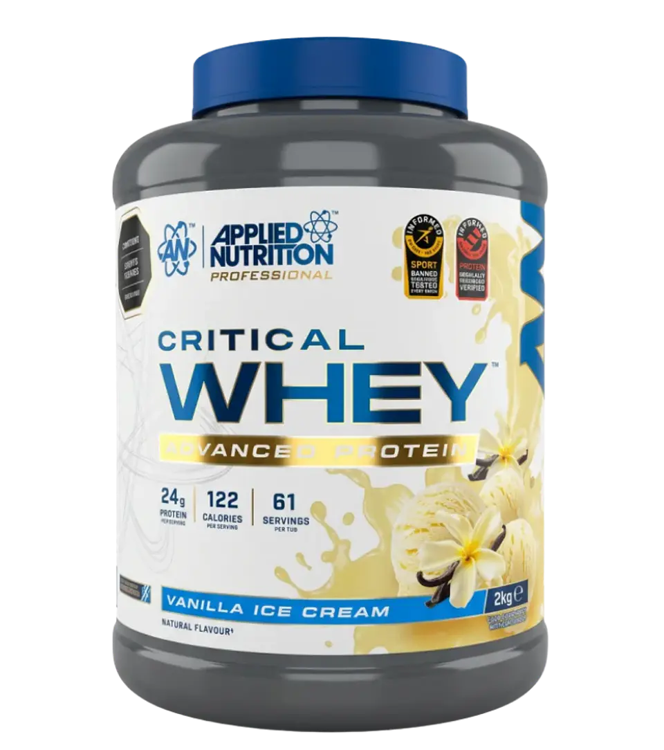 Critical Whey 2 kg Vainilla Ice Cream Applied Nutrition 1
