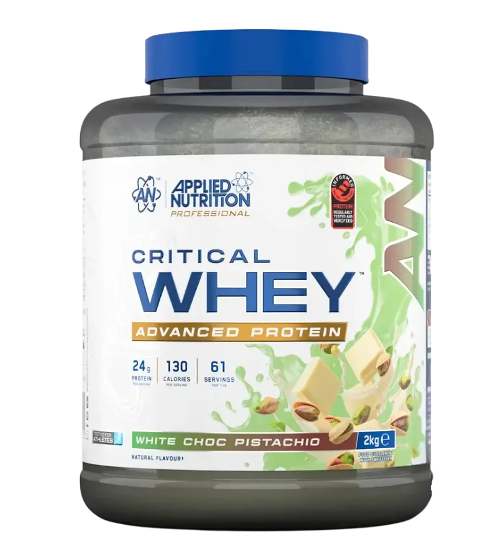 Critical Whey 2 kg White Chocolate Pistachio Applied Nutrition 1