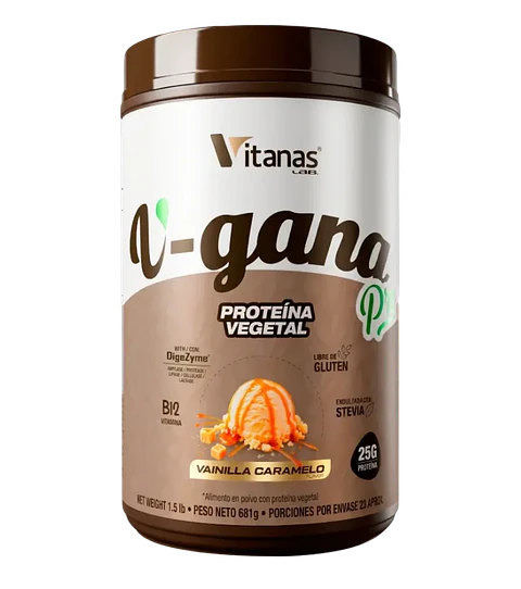 V-Gana Pro 681 g Vainilla Caramelo Vitanas