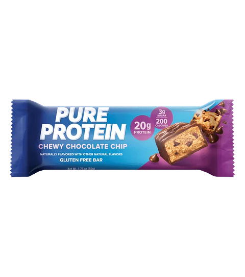 Barra Protein Chewy Chocolate Chip 50 g Pure Protein