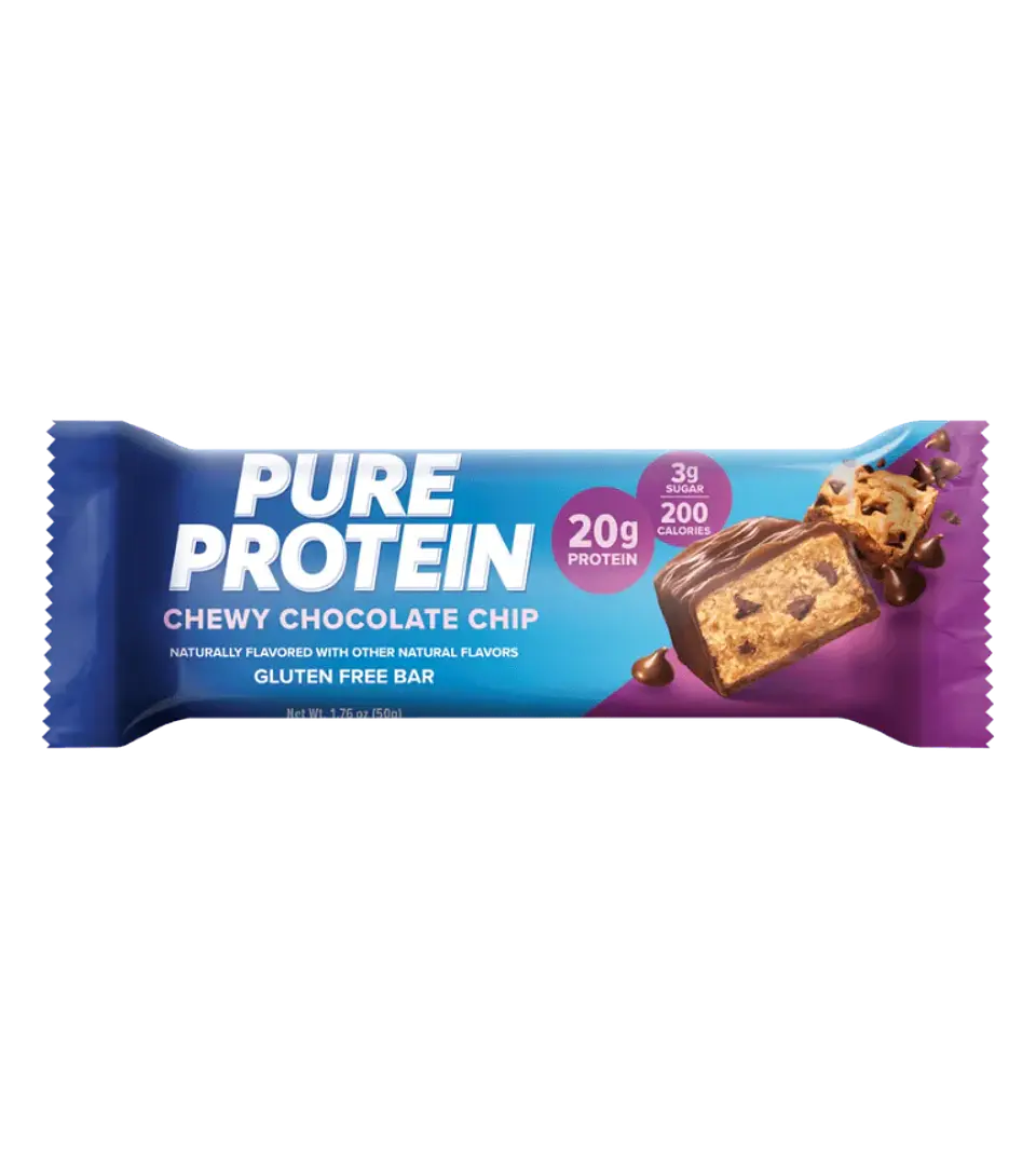 Barra Protein Chewy Chocolate Chip 50 g Pure Protein 1