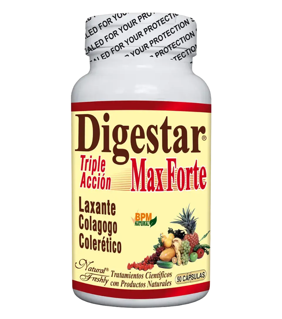 Digestar Max Forte 50 Cápsulas Natural Freshly 1