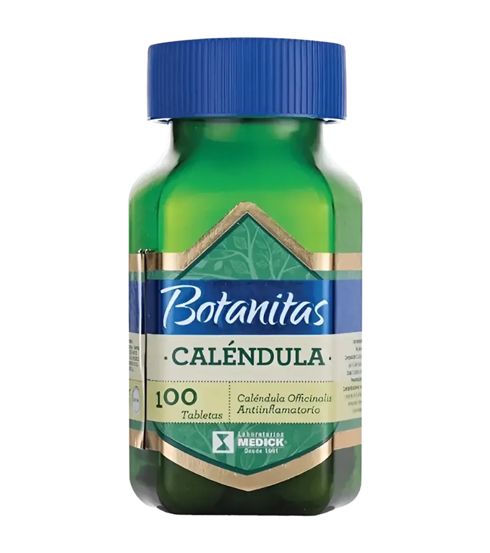 Caléndula 100 Tabletas Botanitas 1
