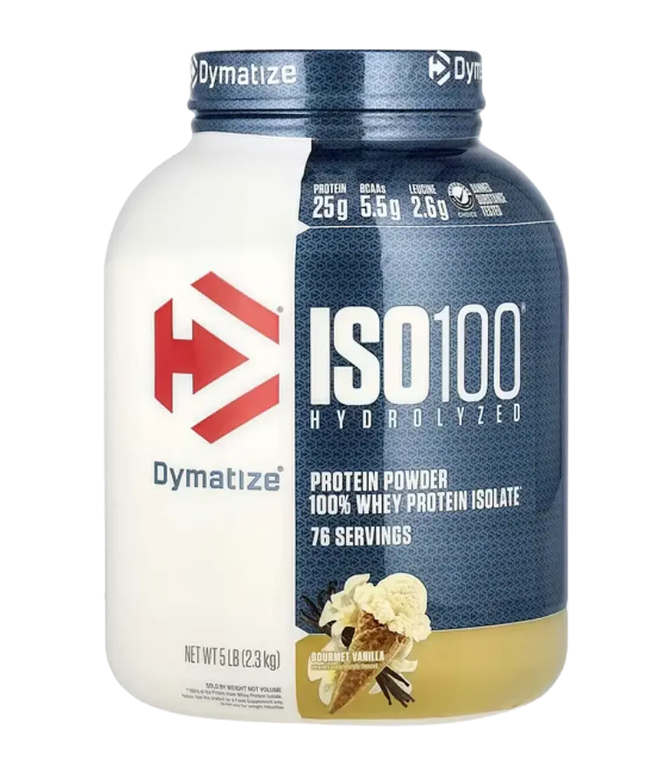 ISO 100 Hydrolyzed 5 Libras Dymatize Vainilla 1