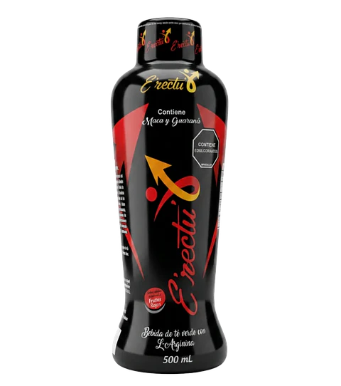 Erectu Bebida con Arginina Maca y Guaraná 500 ml 