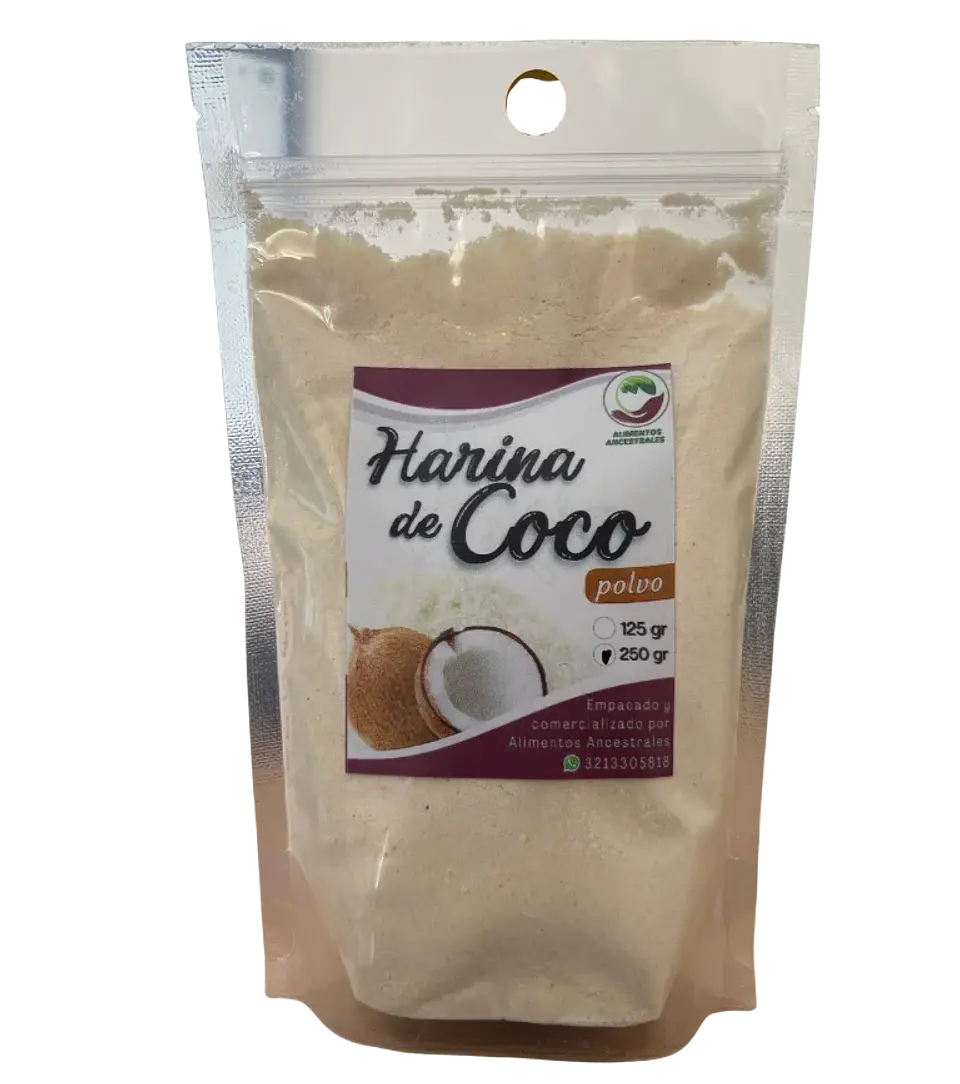 Harina de Coco en Polvo 250g Alimentos Ancestrales 1