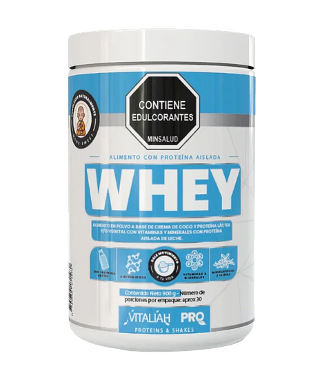 Proteína Aislada Whey Pro Sabor Vainilla 900g Vítaliah