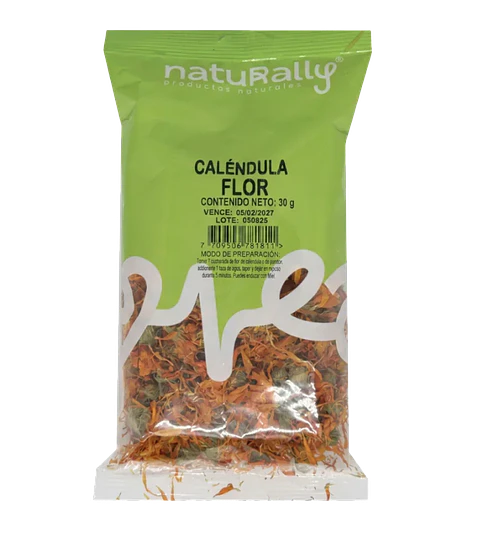 Caléndula Flor 30 g  Naturally