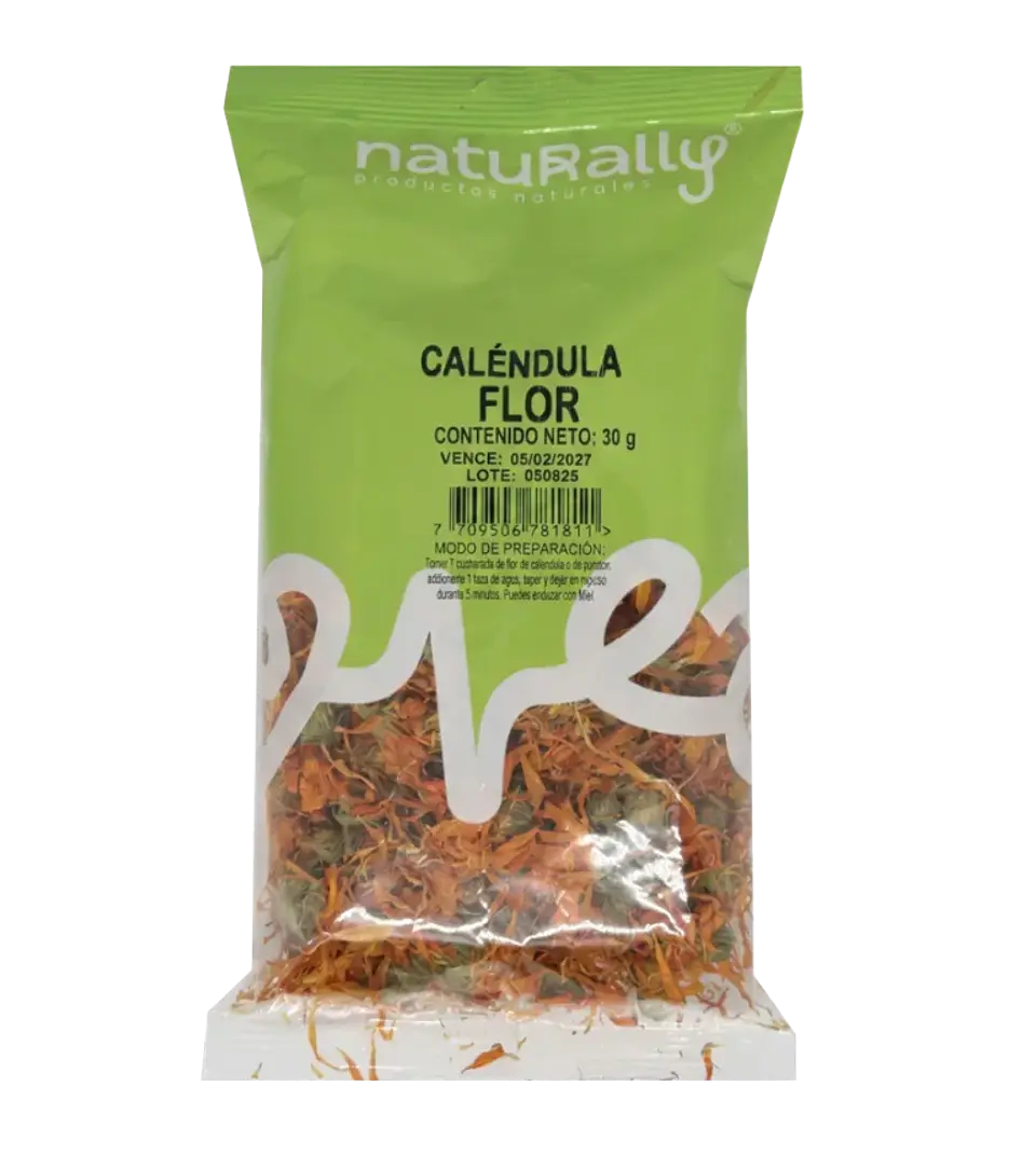 Caléndula Flor 30 g  Naturally 1
