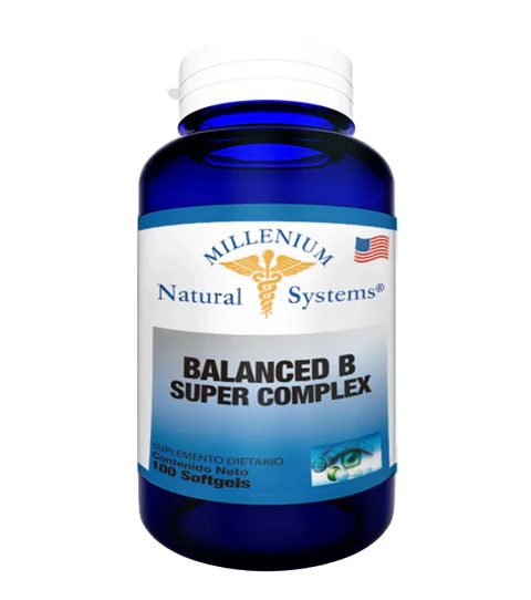 Balanced B Super Complex 100 Softgels Natural Systems