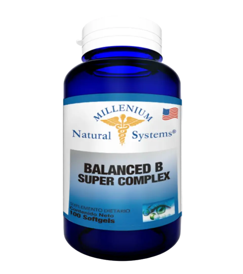 Balanced B Super Complex 100 Softgels Natural Systems 1