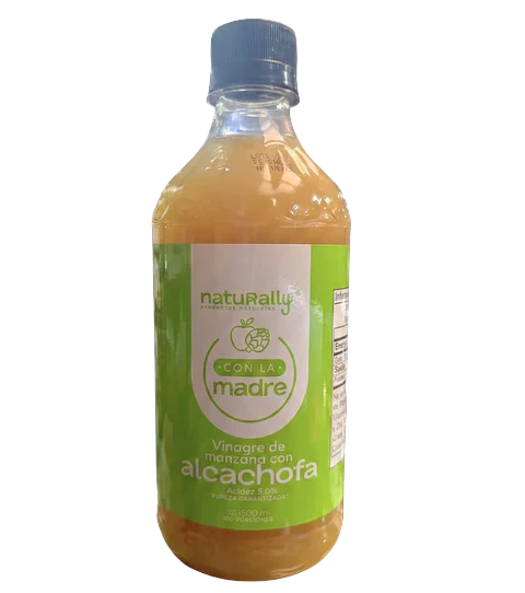 Vinagre de Manzana con Alcachofa 500 ml Naturally 