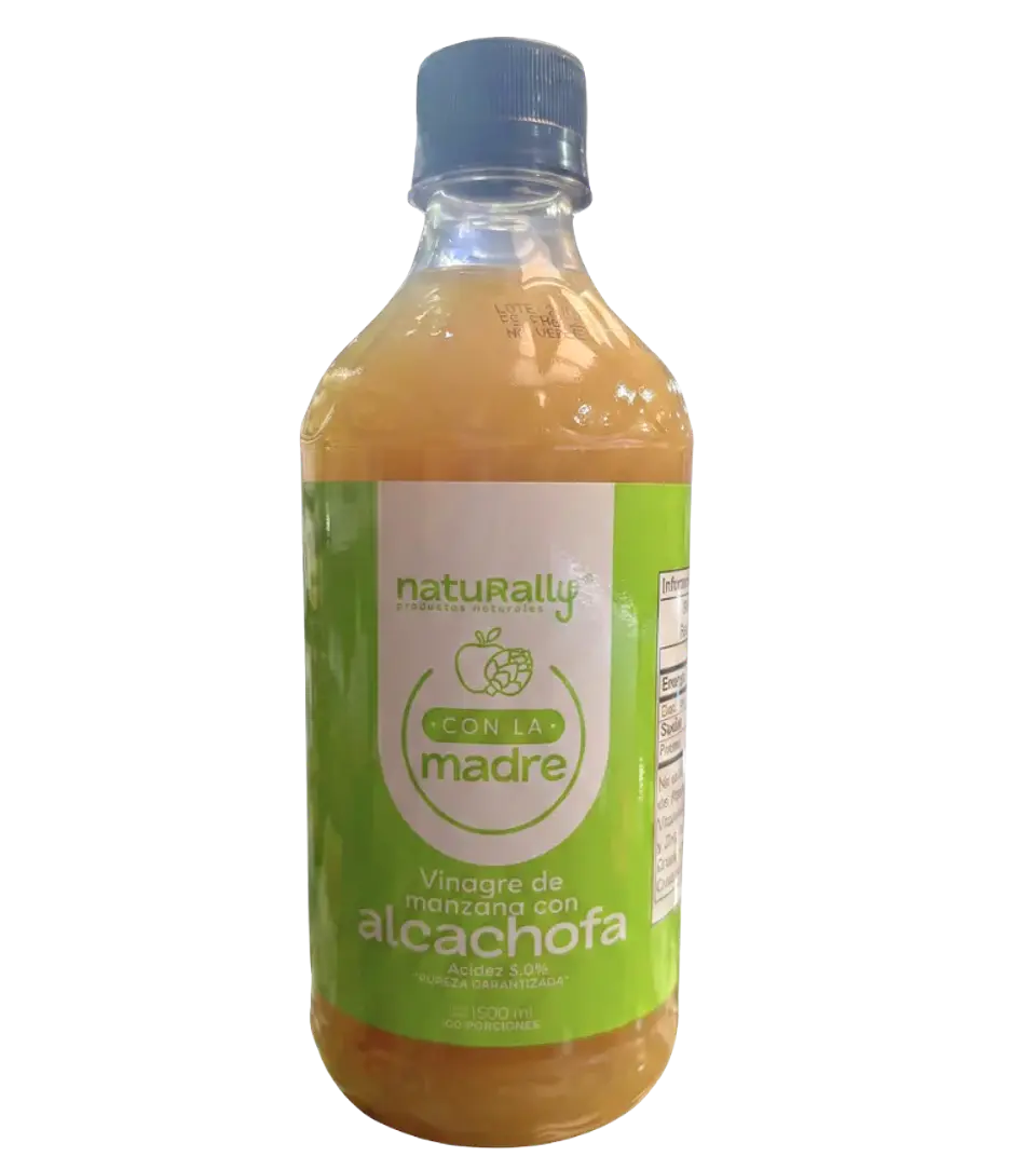 Vinagre de Manzana con Alcachofa 500 ml Naturally  1