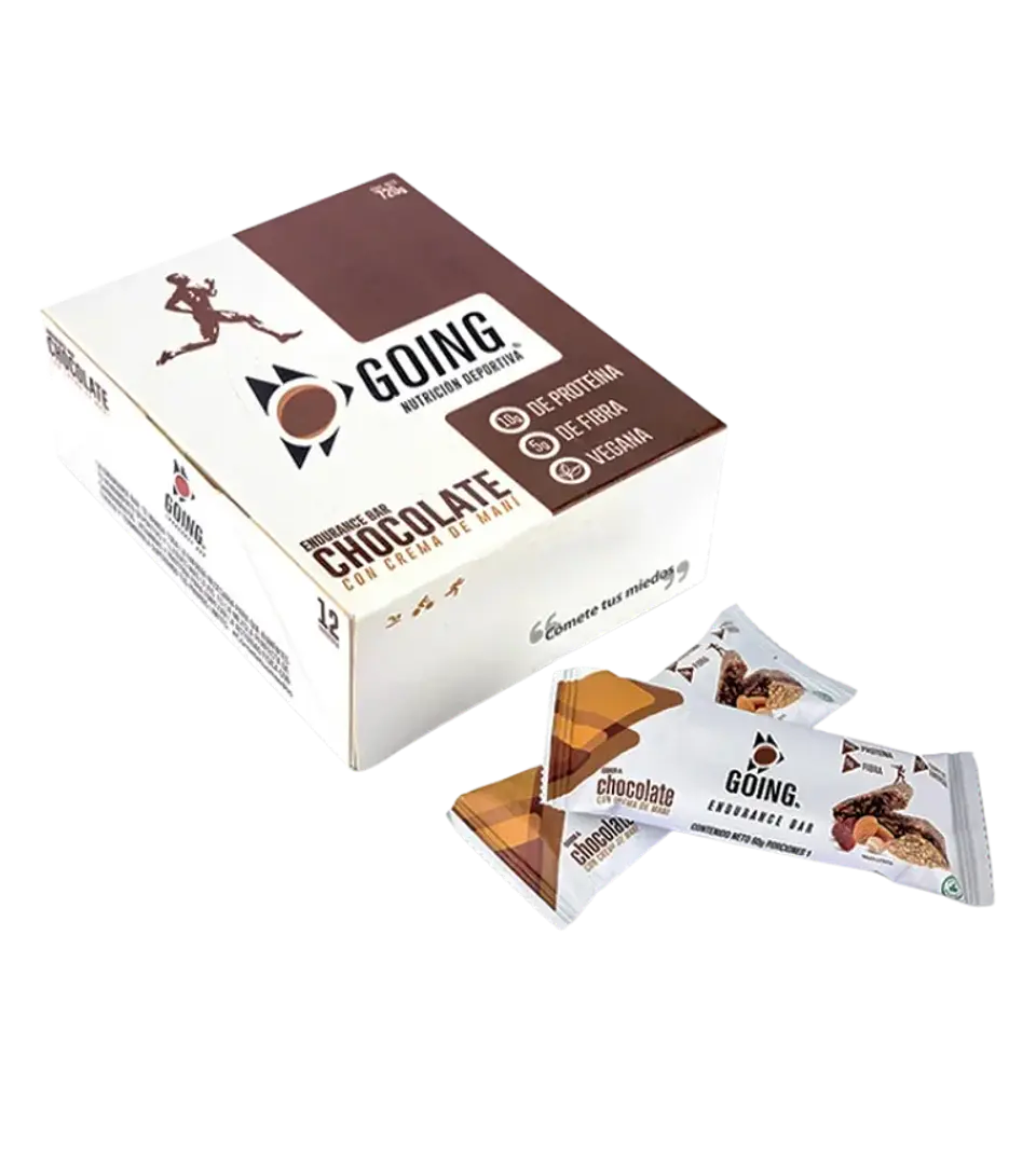Endurance Bar Chocolate con Crema de Maní Caja x12 Going 1