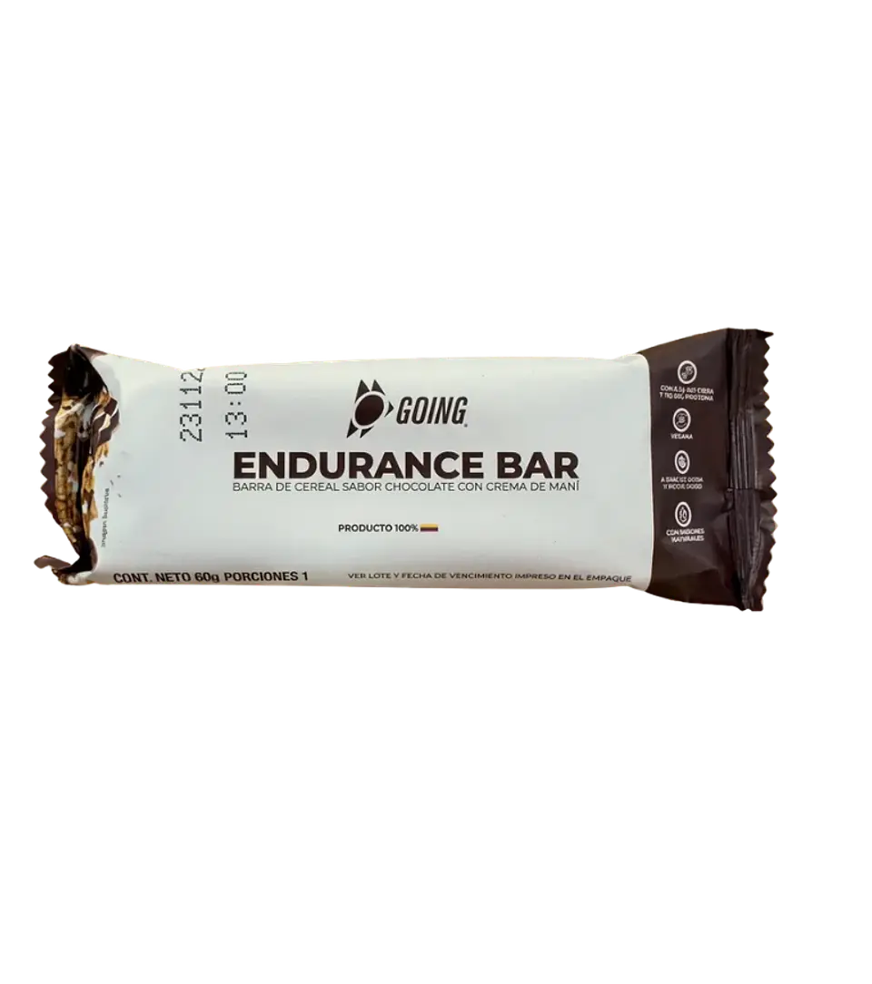 Barra Endurance Chocolate con Crema de Maní 60 g Going 1