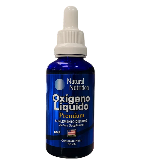 Oxígeno Líquido Premium Natural Nutrition 60 ml