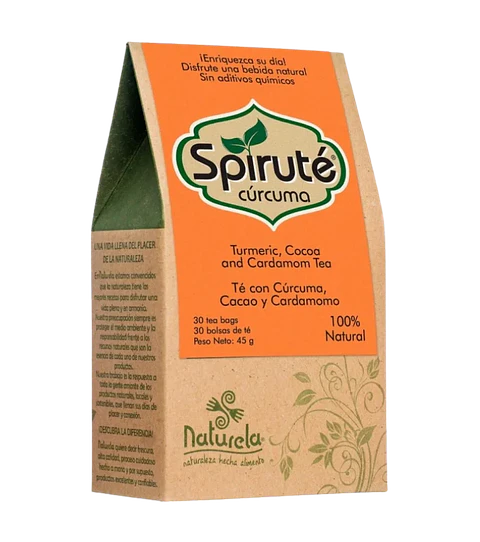Spiruté Cúrcuma Infusión 20 Tisanas Naturela 
