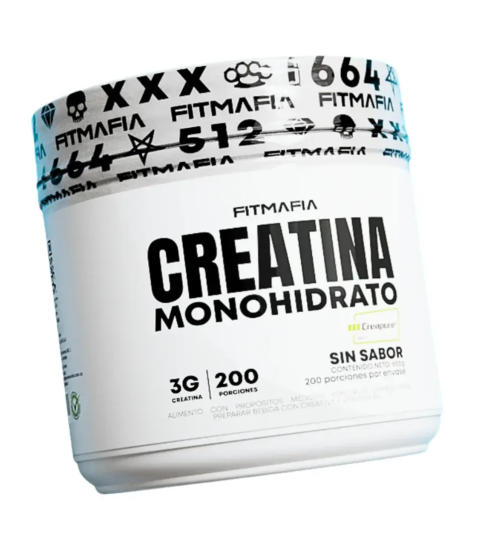 Creatina Monohidrato FitMafia 200 Servicios Creapure 1