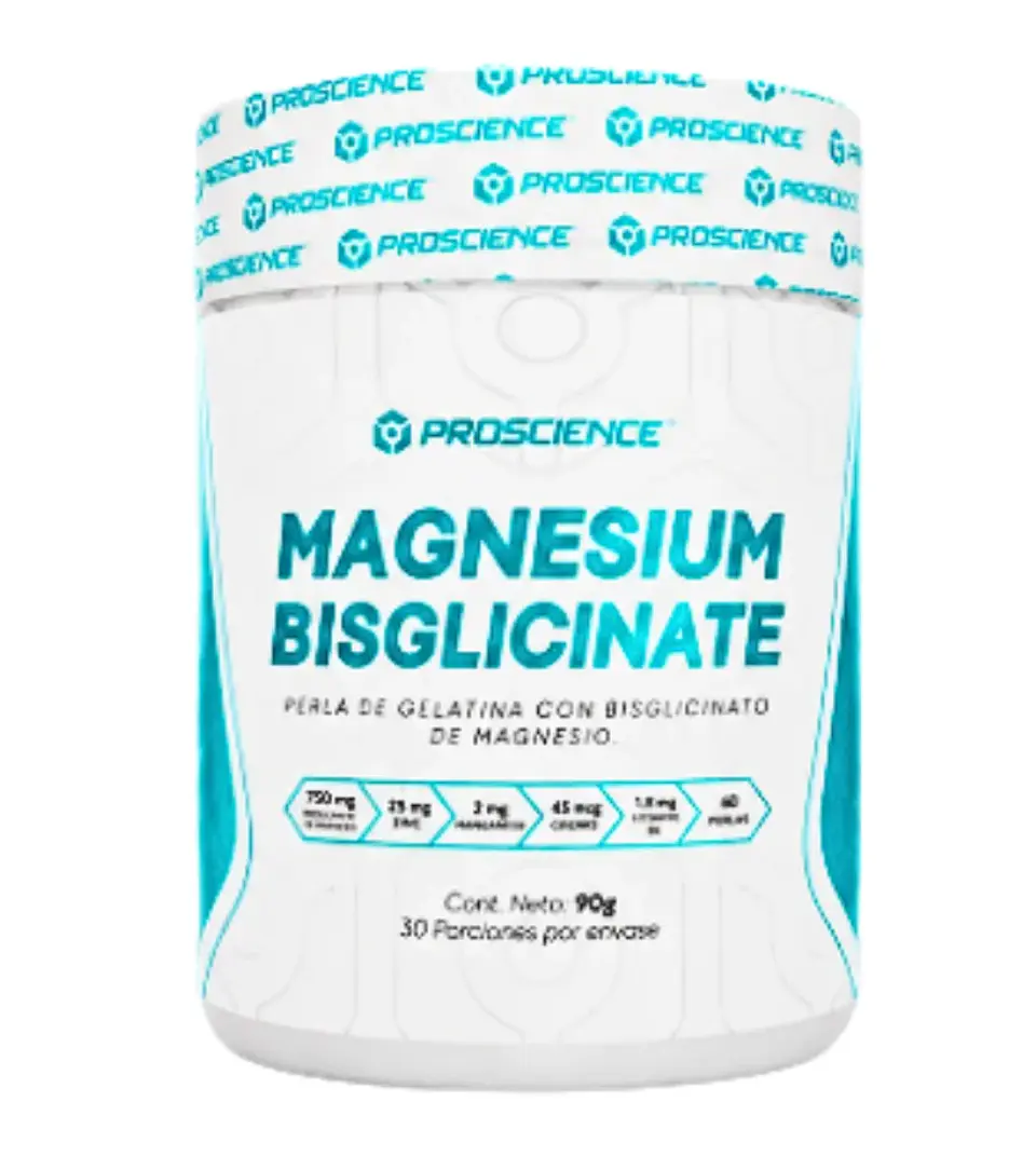 Magnesio Bisglicinato  60 Perlas Proscience  1