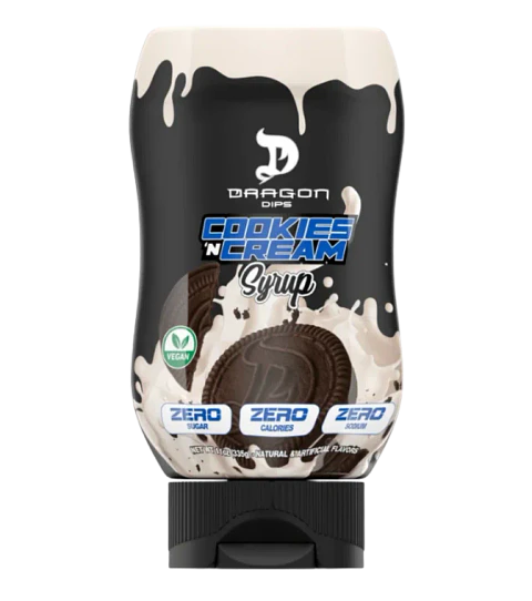 Syrup Dragon Dips 335 gramos Cookies and Cream o Dulce de Leche