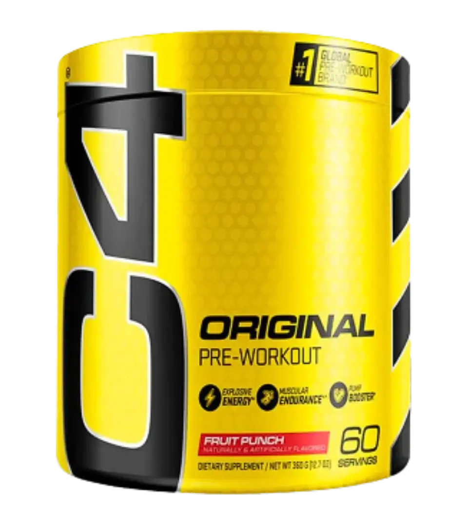 C4 Original Pre Wokout Cellucor 60 Servicios Fruit Punch 1