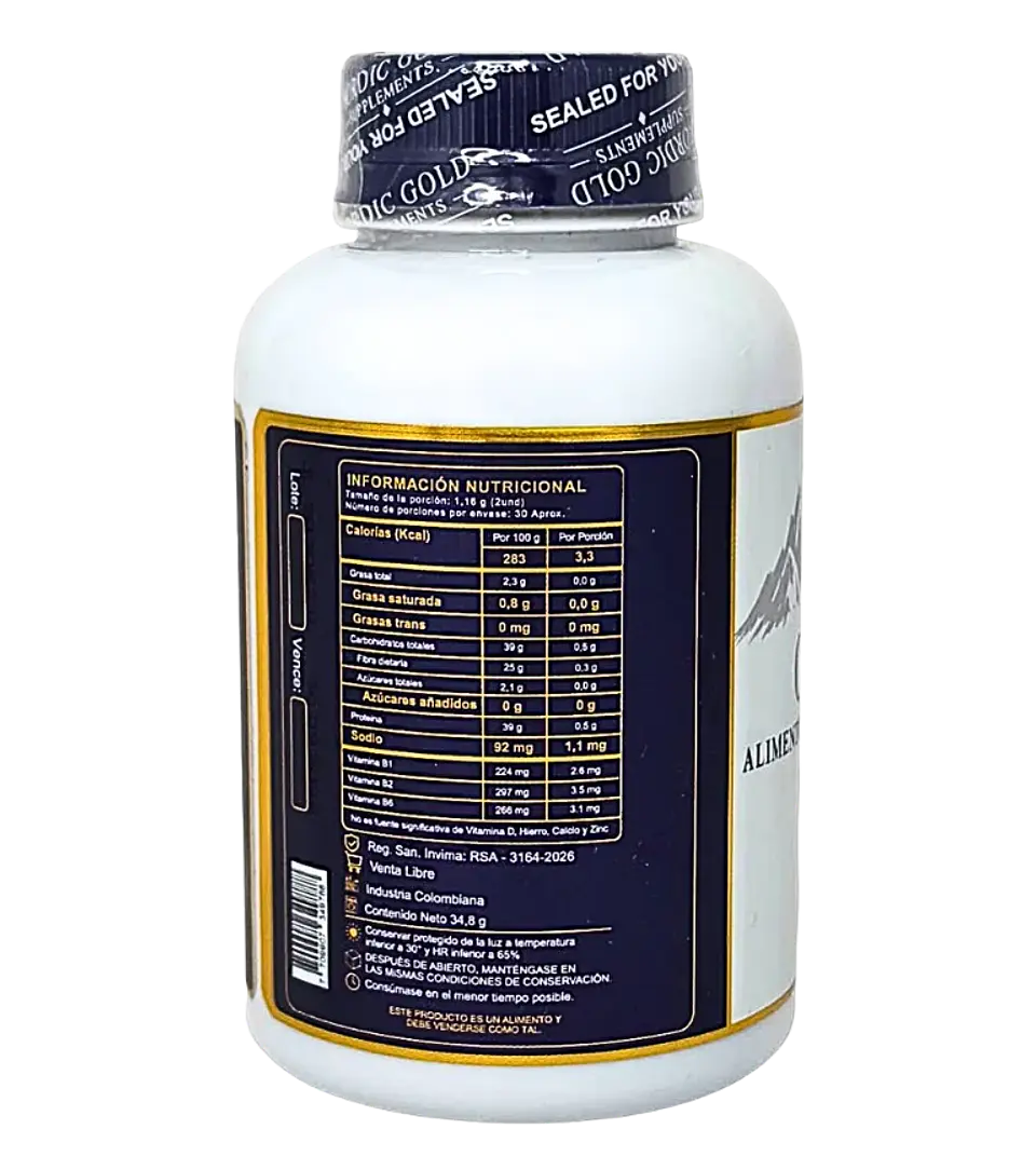 Orégano en Cápsulas Nordic Gold Supplements x 60 2
