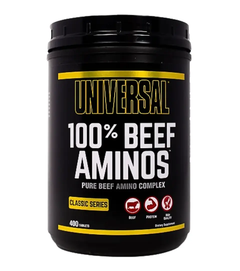 100% Beef Aminos Universal 200 Tabletas 1