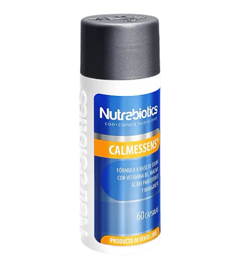 CALMESSENS Niacina Acido Pantotenico y Manganeso Nutrabiotics 60 Cápsulas