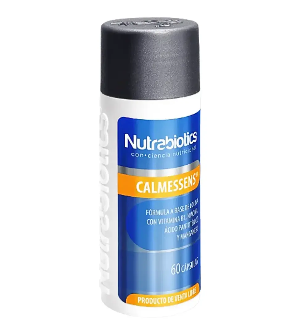 CALMESSENS Niacina Acido Pantotenico y Manganeso Nutrabiotics 60 Cápsulas 1