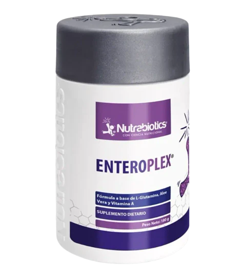 ENTEROPLEX Glutamina y Aloe vera Nutrabiotics 180 gramos