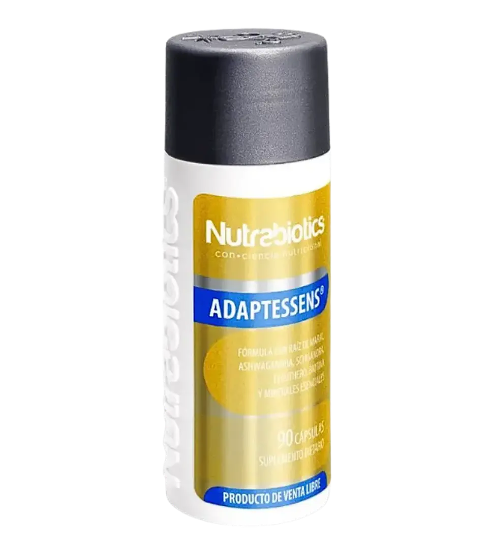 ADAPTESSENS Ashawgandha Schisandra Nutrabiotics 90 Cápsulas 1